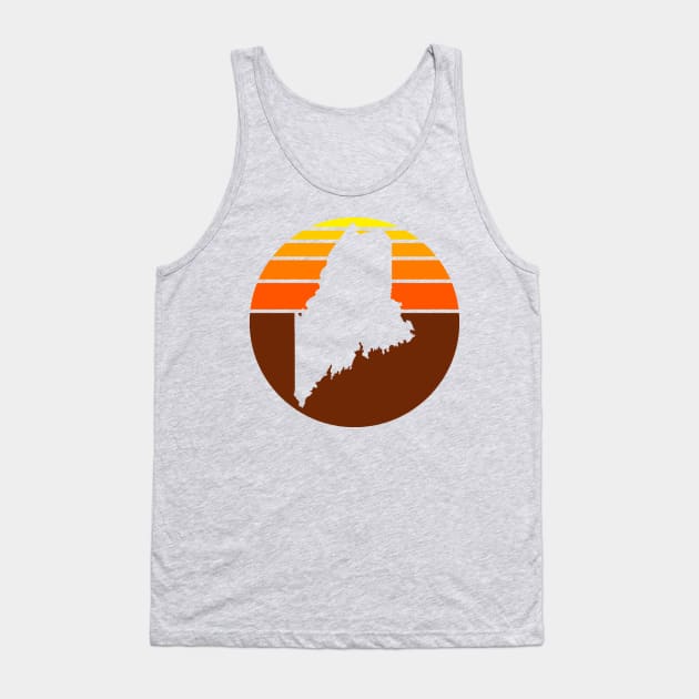 New Maine News Official Logo Tank Top by sethgmacy